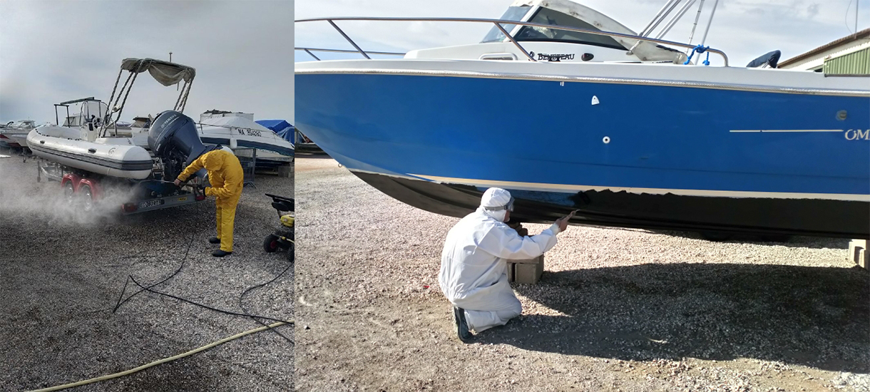 Service d’entretien et de mécanique bateaux